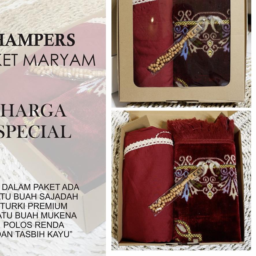 ✲ Hampers Sajadah dan Mukena,Hampers Muslim ☛