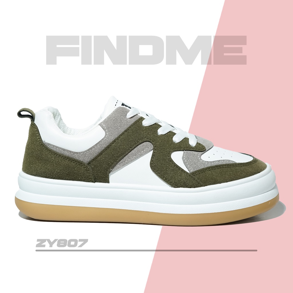 SEPATU SNEAKERS WANITA BRANDEI STYLE WARNA TRENDY BAHAN SUEDE COMBI PU BERKUALITAS IMPORT ZY807