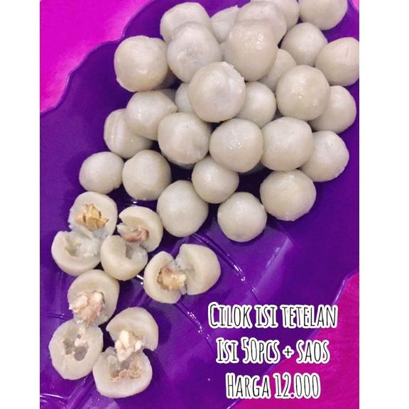 

G32 Cilok Frozen Isi Tetelan Nikmat Sejati (isi 50 pcs) TERBARU ㄽ