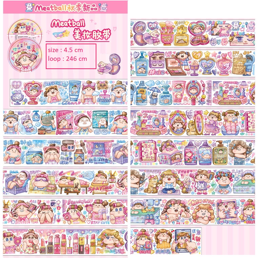 

MeatBall 200cm-250cm Washi Sampler