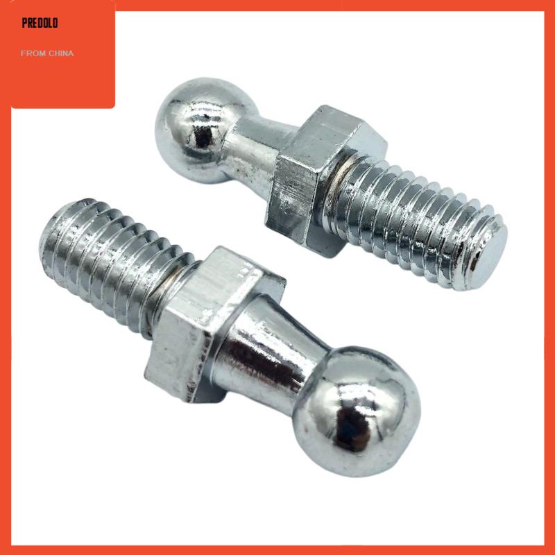 [Predolo] 2pcs Ball Stud Pin Baut Aksesoris Menggantikan Instalasi Mudah 10mm Tahan Lama