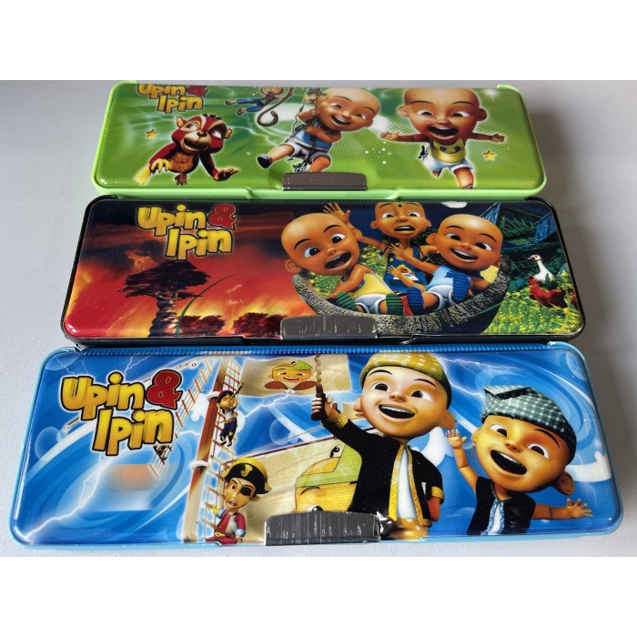 

Terlaris ✨ -Pencil case magnet upin ipin up02 satuan 22x7x3 IRS27- 2.2.23