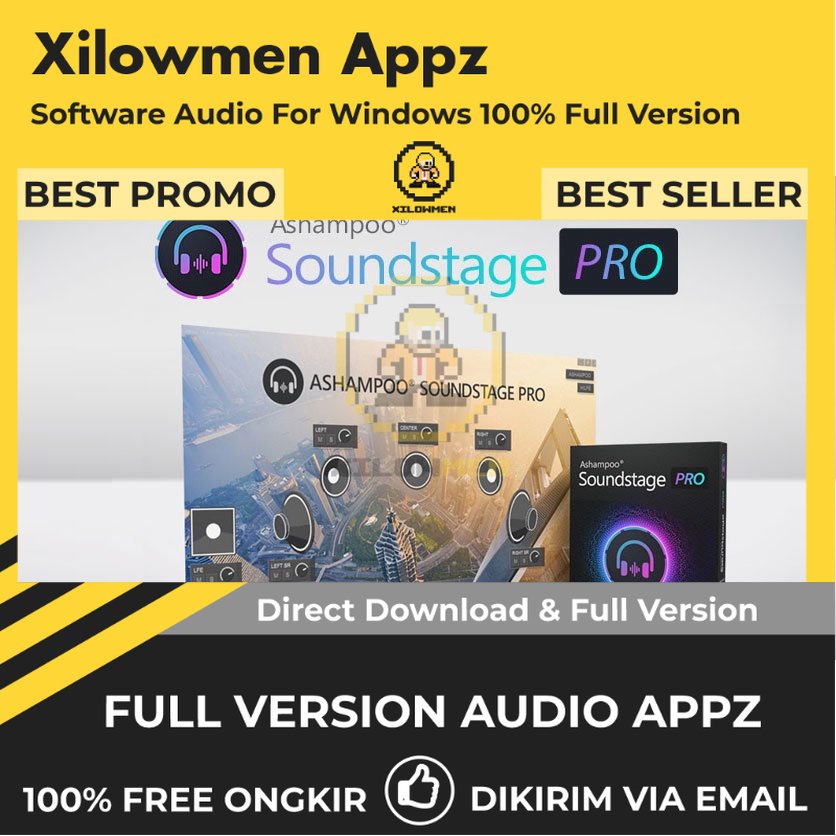 [Full Version] Ashampoo Soundstage Pro 2020 Pro Lifetime Audio Software WIN OS