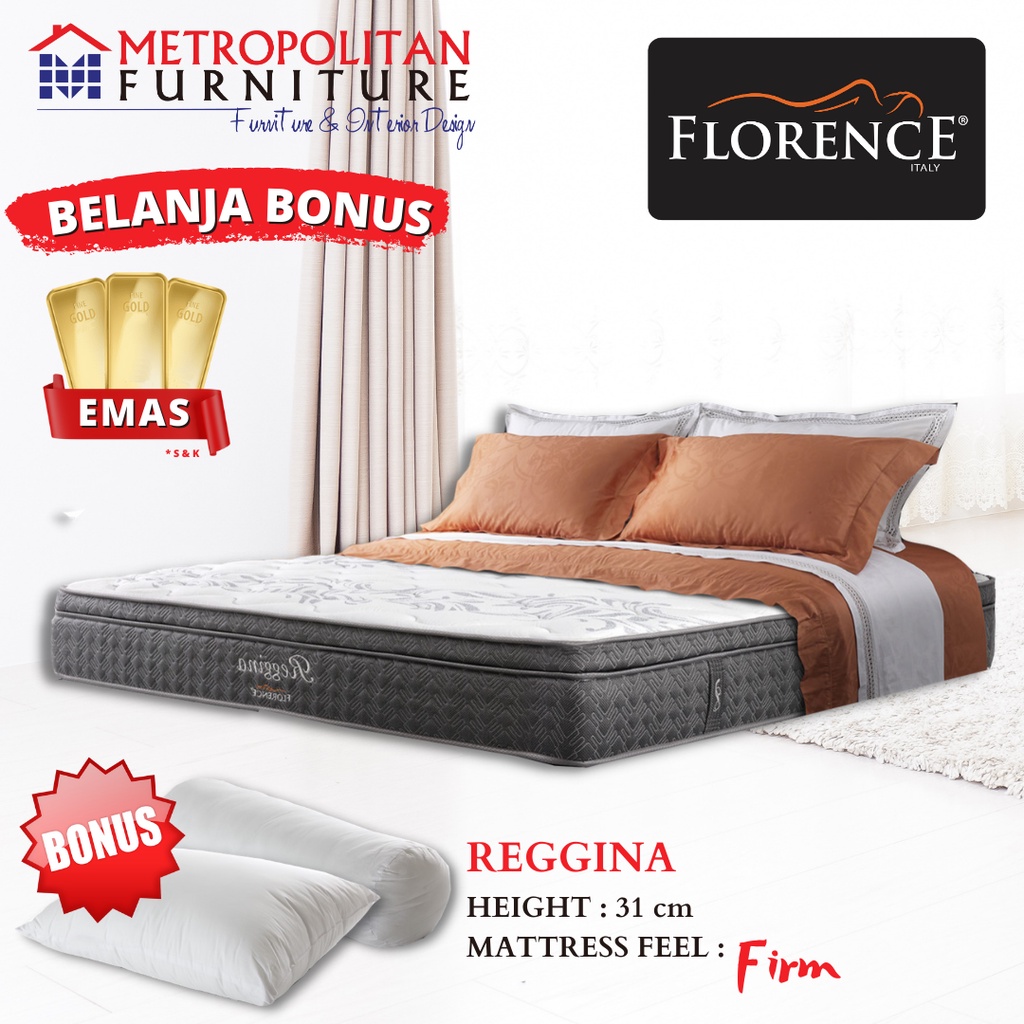 Kasur Springbed Florence Reggina Spring bed matras