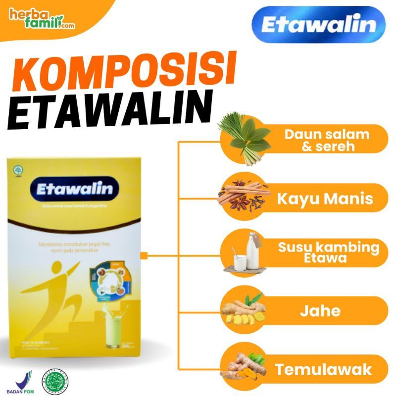 

Etawalin – Susu Kambing Etawa Tingkatkan Kepadatan & Kesehatan Tulang