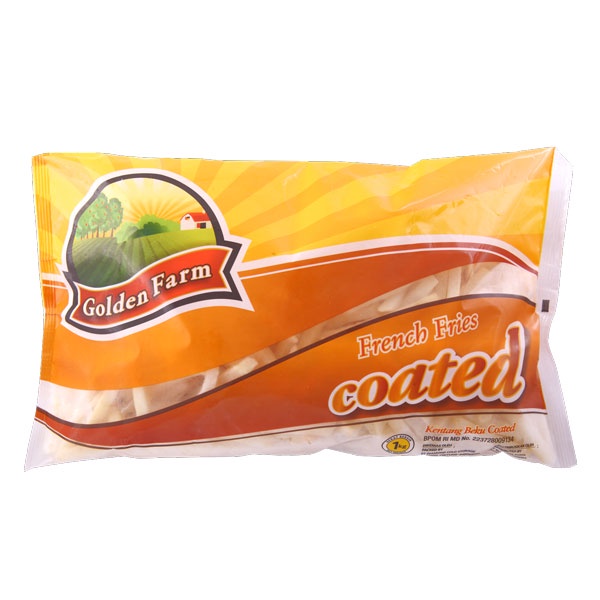 

GOLDENFARM FRENCH FRIES COATED BATTERED 500 GR - KENTANG