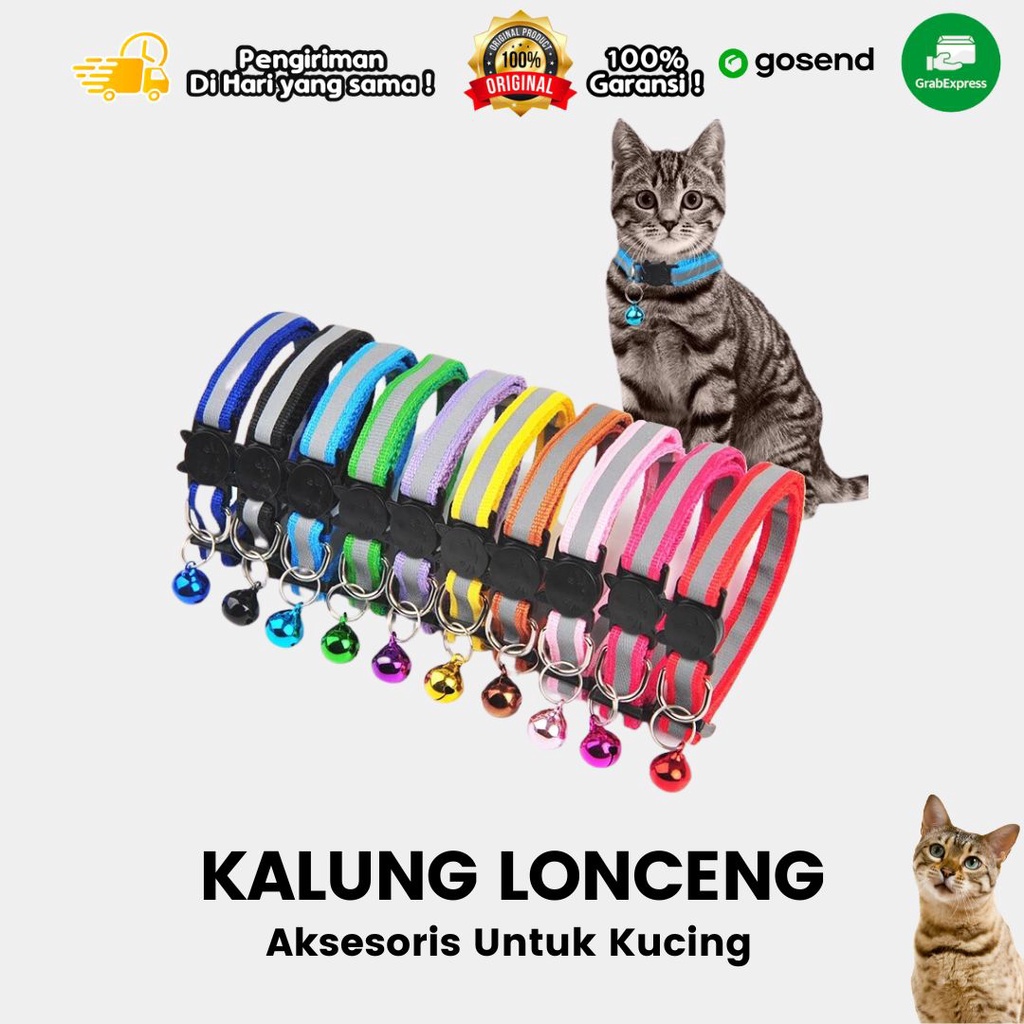 Kalung Kucing Karakter Motif