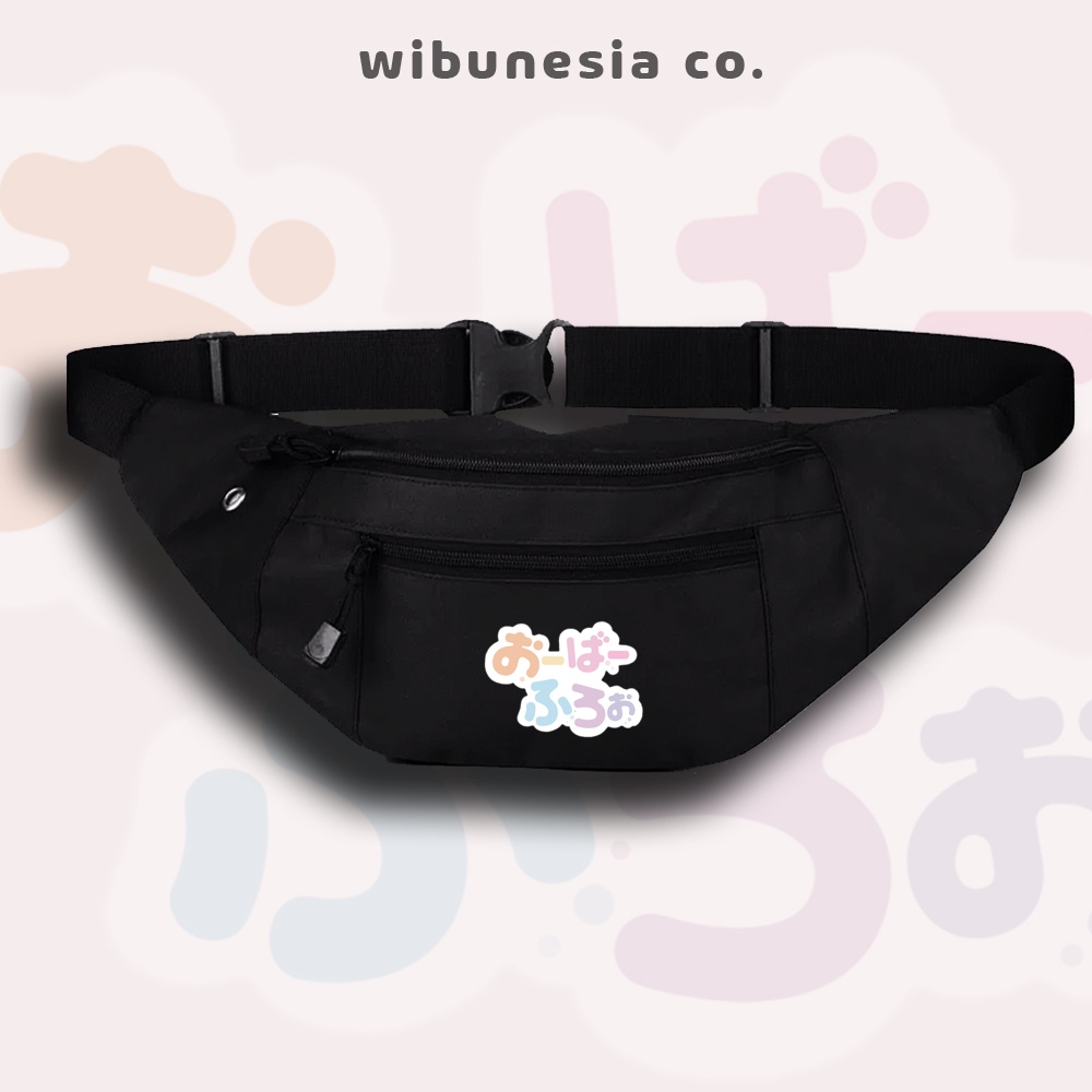 Waistbag tas selempang anime overflow premium