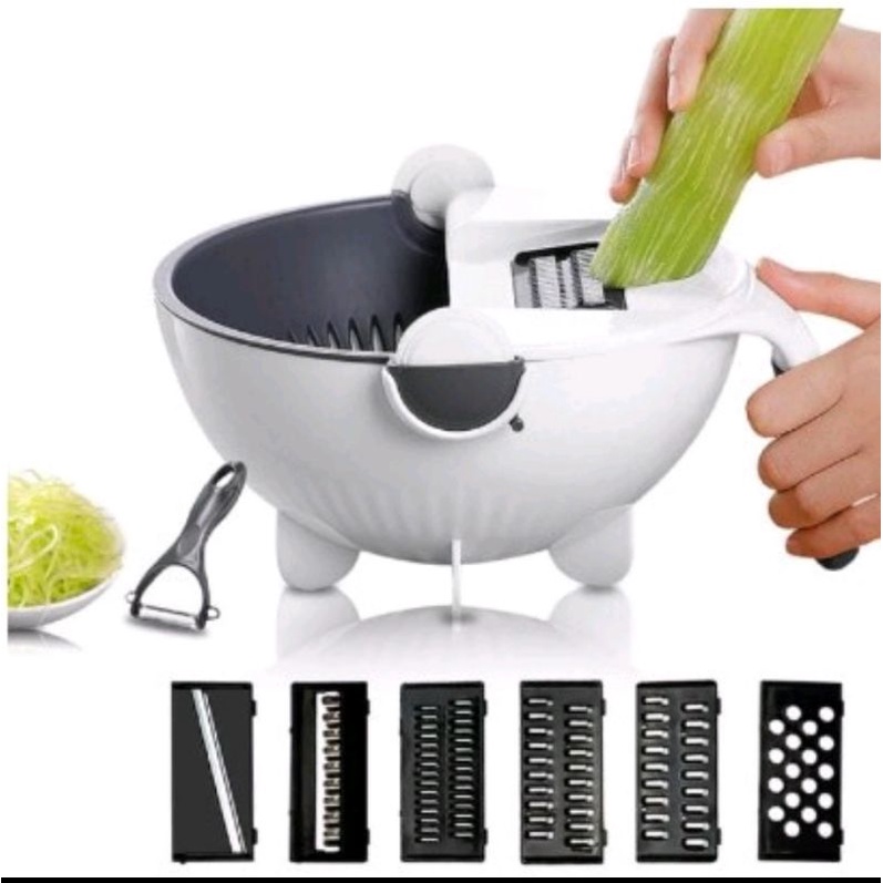 Baskom parutan 7 in 1 multifungsi 9 in 1 parutan serbaguna