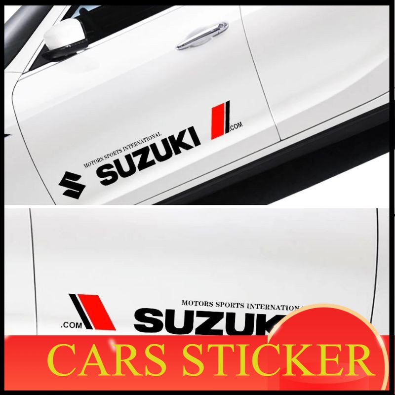 sticker mobil suzuki sport stiker mobil suzuki ignis stiker mobil suzuki