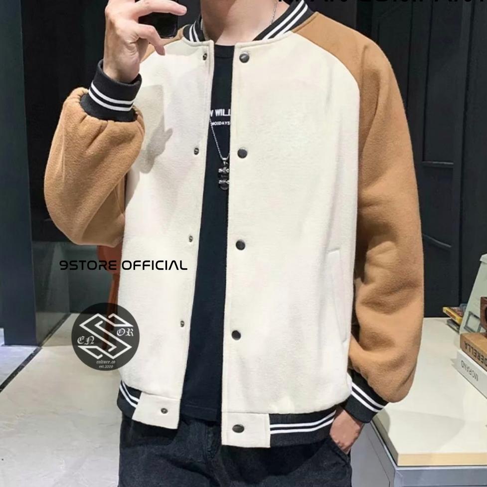 STOK TERBATAS Jaket Baseball Pria / Baseball Jacket / Jaket Bisbol / Varsity Jacket / Jaket Varsity 