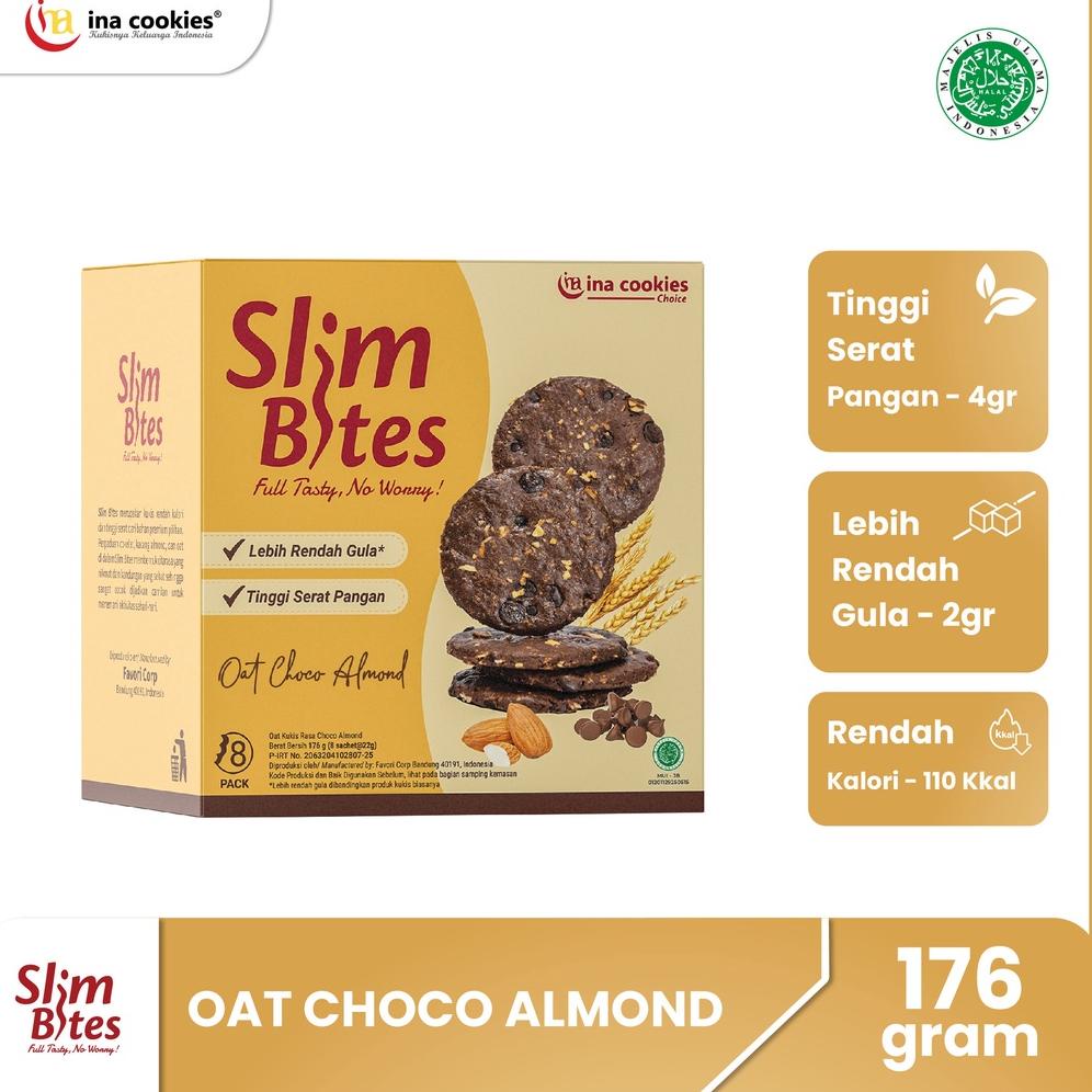 

[FP805] Slim Bites Oat Choco Almond 176gr