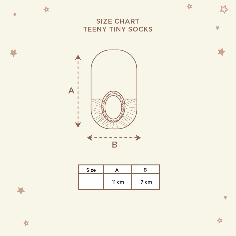 Little Palmerhaus - Teeny Tiny Socks - Booties Kaos Kaki Bayi