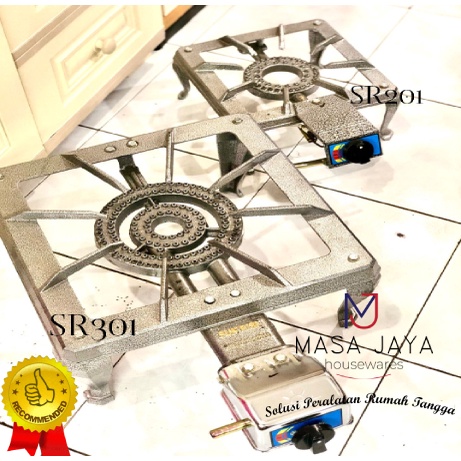 Kompor Gas Body Cor Merk Sun Rise tipe SR201 SR 201 & SR301 SR 301
