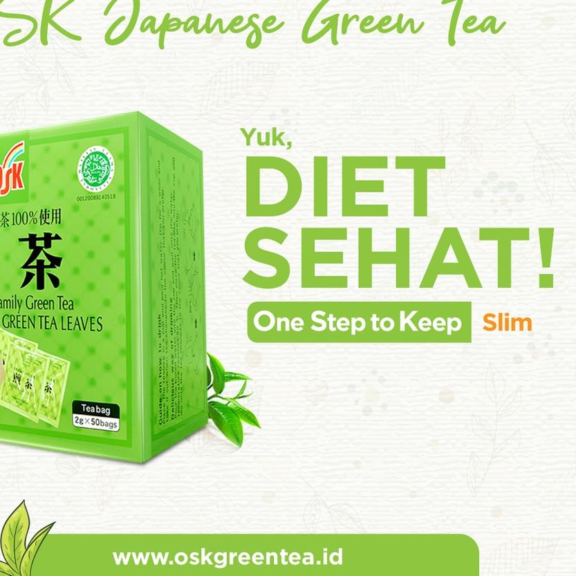 

♪ OSK Japanese Green Tea (50 Sachet) ❊