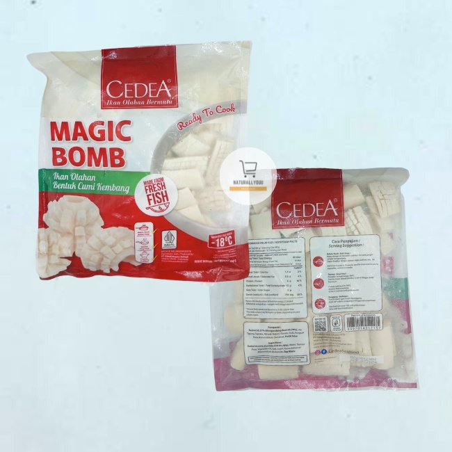 Cedea Magic Bomb 450gram Bakso Ikan Olahan RasaCumi