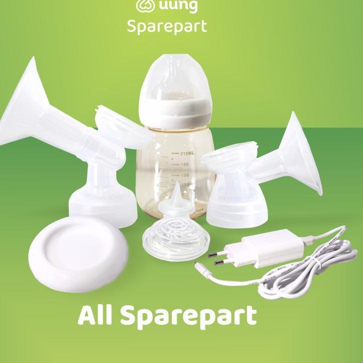 Meroket1h1Gv All Sparepart Aksesoris Mom Uung Body Corong / Valve / Diafragma / Charger / Dot / Tutu