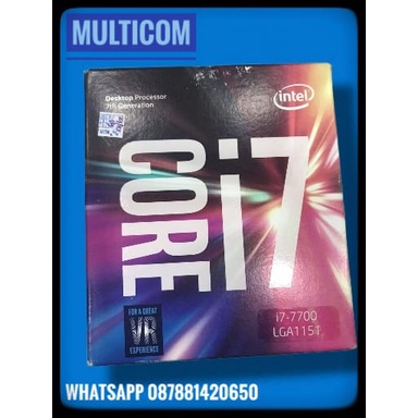 CORE I7 7700 LGA SOCKET 1151 INTEL