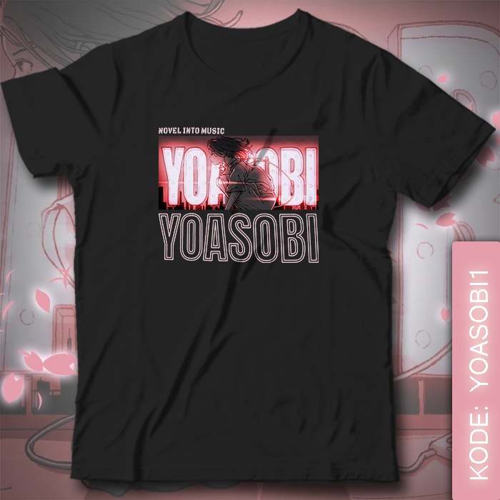 Baju Kaos Musik Yoasobi - Yoasobi