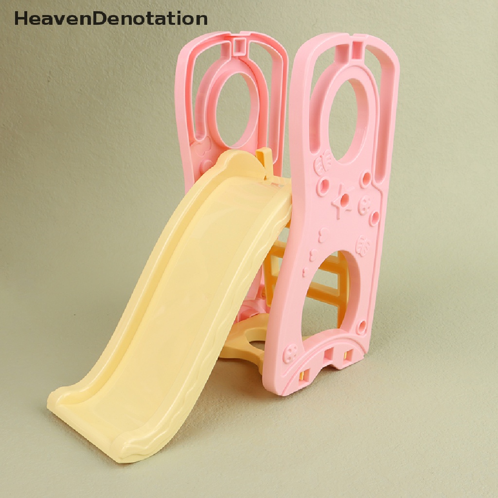 [HeavenDenotation] Rumah Boneka Miniatur Slide Bed Kereta Bayi Boneka Aksesoris Anak Furniture Mainan HDV