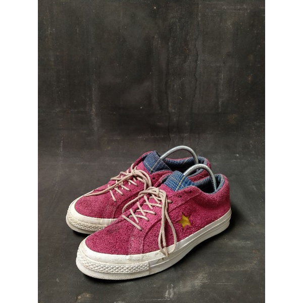 Converse One Star OX Rose Maroon