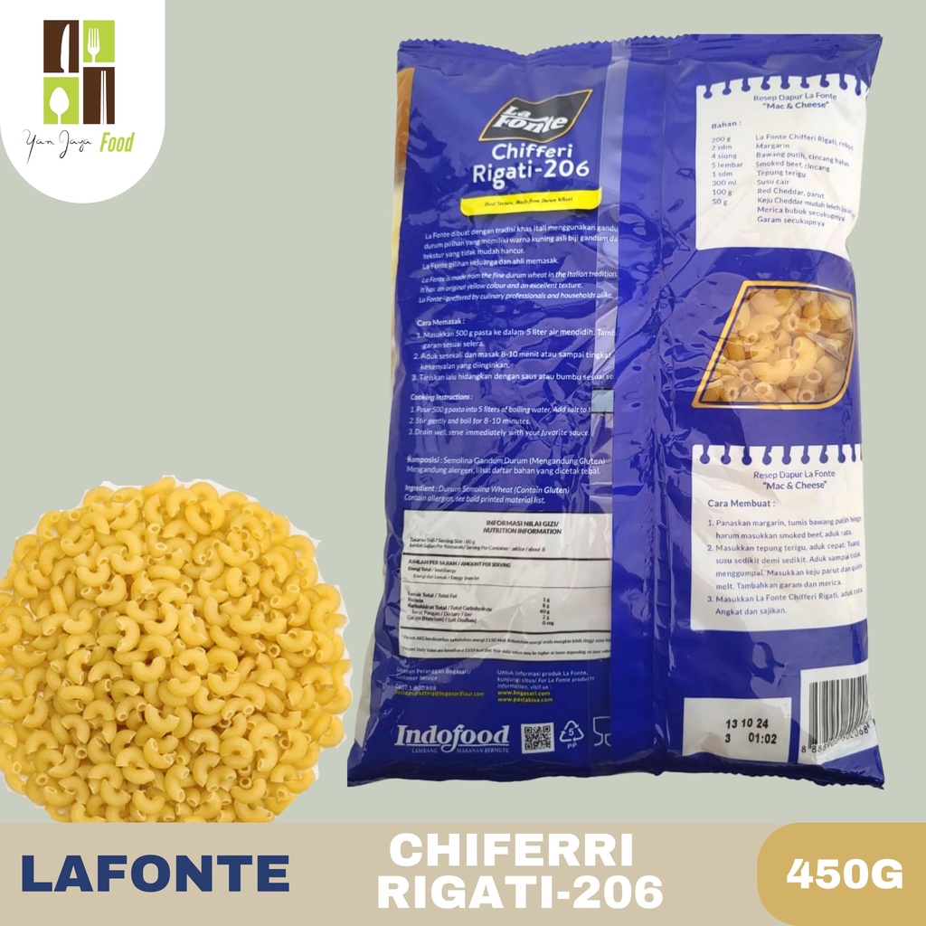 LAFONTE Chifferi Rigate 450gr