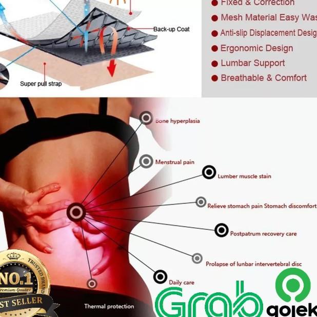 ☂ PROMO 256 magnet terapi pinggang sendi syaraf ❈