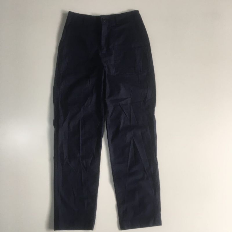 FATIGUE PANTS UNIQLO BLUE NAVY