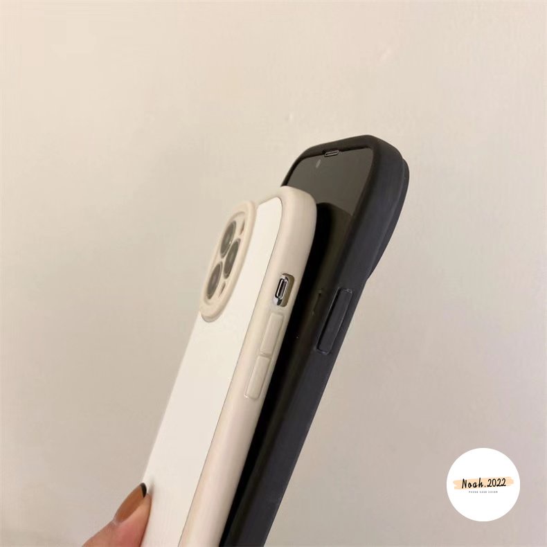 IPHONE Casing Ponsel Kulit Mewah Kompatibel Untuk Iphone14Plus14 11 12 13 Pro MAX 6 6s 78 Plus X XS MAX XR SE 2020 Cortex Sederhana Tahan Debu Shockproof TPU Case Soft Back Cover