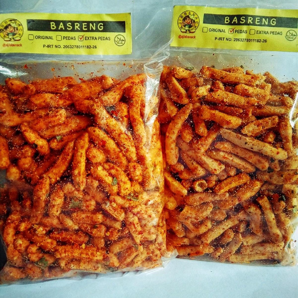 BASRENG Pedas daun jeruk 1kg