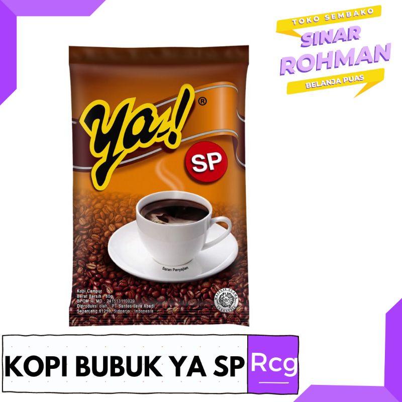 

BUBUK KOPI KEMASAN KOPI YA SP RENCENG