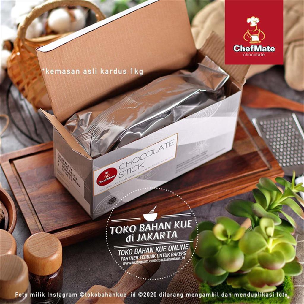 

✨NEW✨ -Chefmate Baking STICK 1kg Box Chocolate Sticks Baton Compound Cokelat- 1.1.23