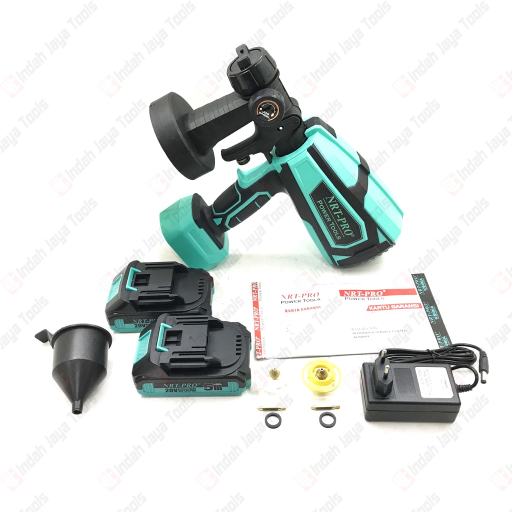 NRT-PRO SC820DC Spray Gun Cordless Baterai - Cat Paint Zoom Electric