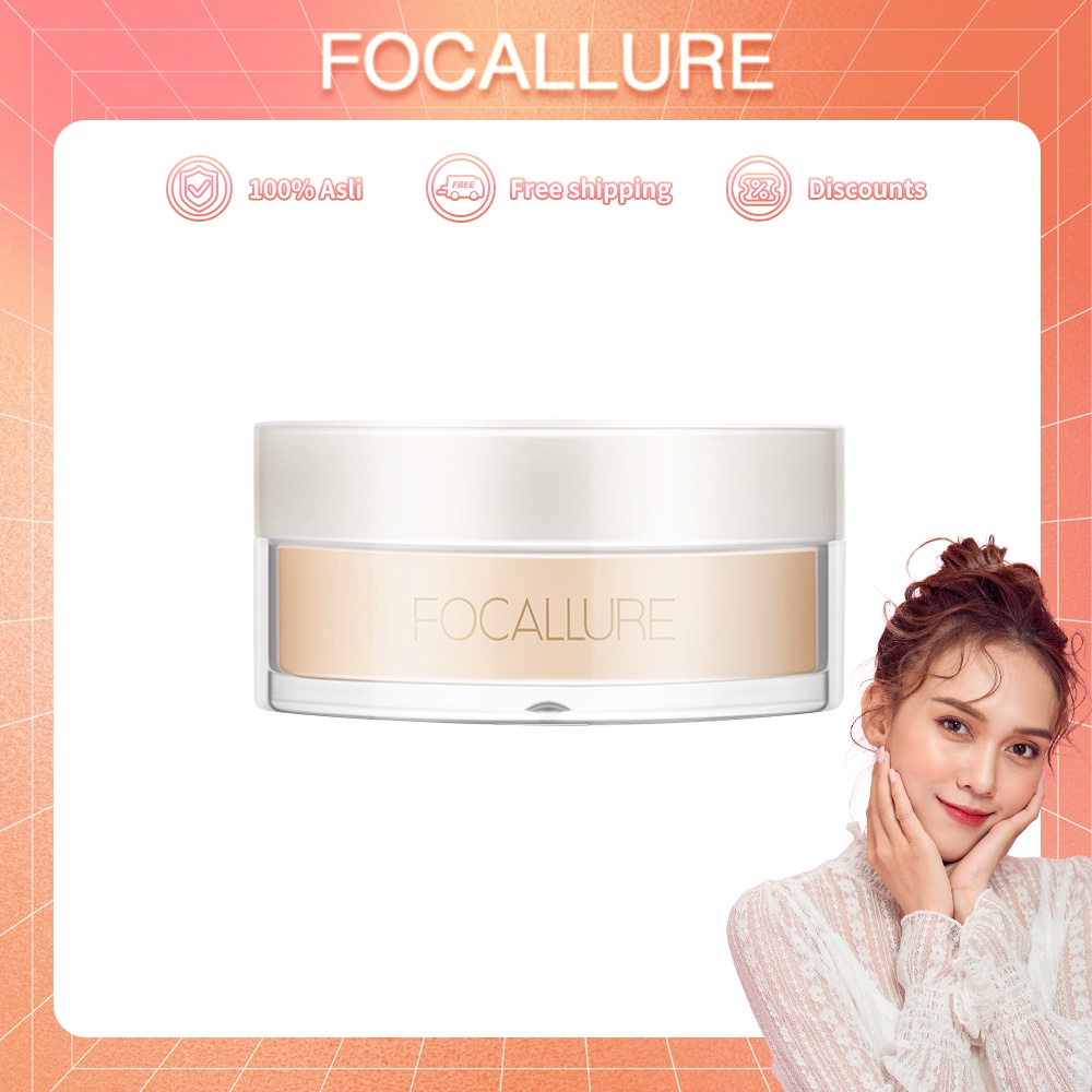 Focallure FA201 #PerfectBase Oil-Control Loose Powder Silky Smooth Setting Powder Professional Brand Pressed Crystal Loo