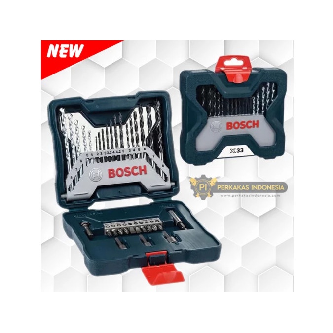 Matabor Mata Bor Obeng Bosch Xline Lengkap 1 Set Bor Kayu Besi Metal Beton