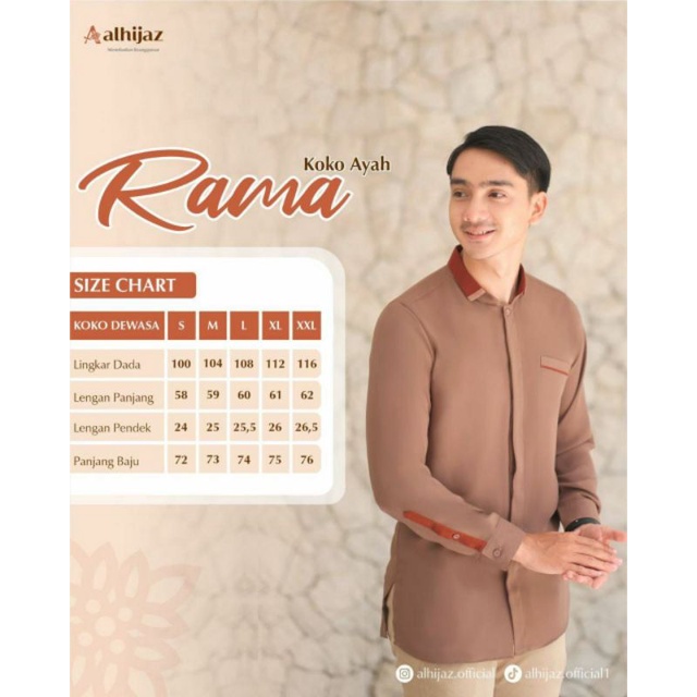 RAMADHINA SARIMBIT by ALHIJAZ#Gamis Ready Siap kirim