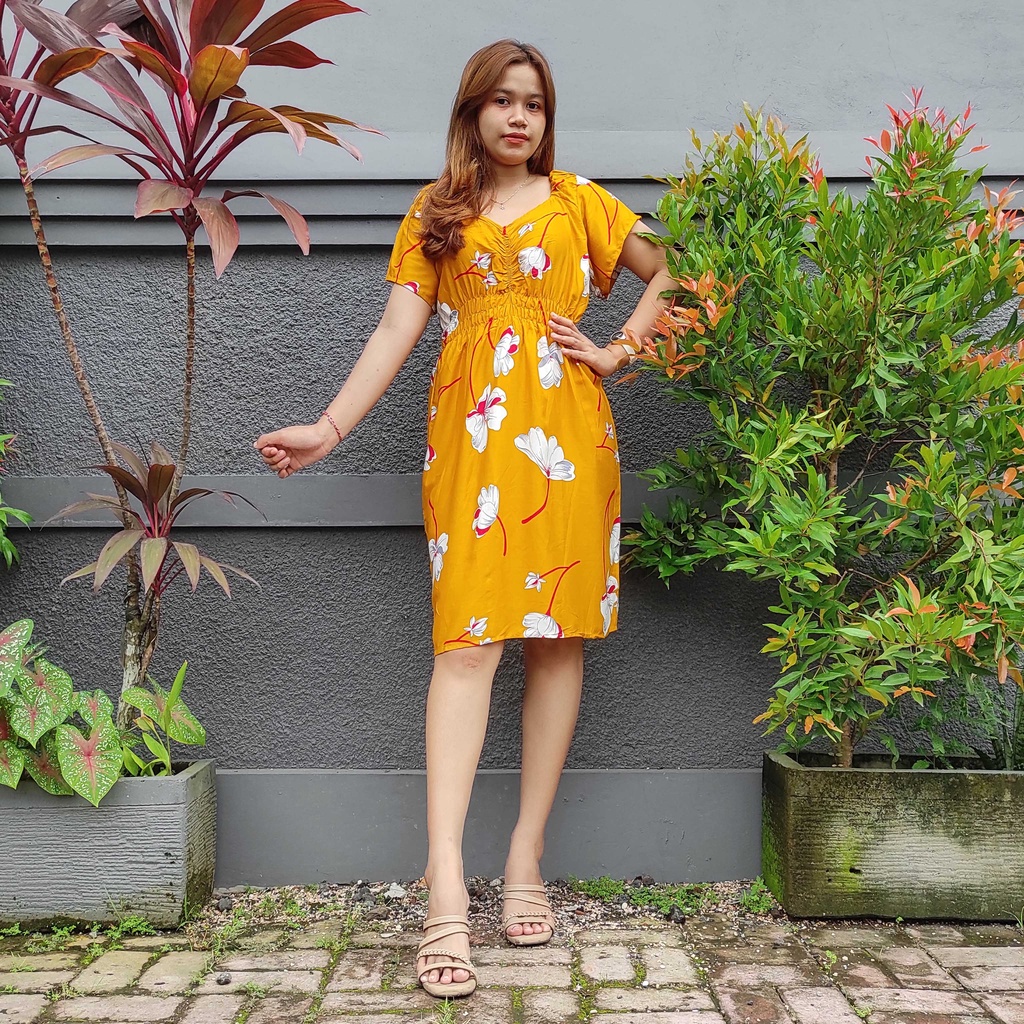 DRESS ZHARA PENDEK TIE DYE BALI