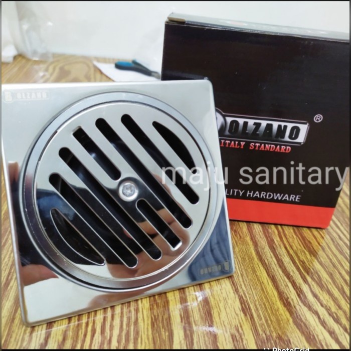 Saringan Saringan Got Bolzano Floor Drain Stainless Bolzano