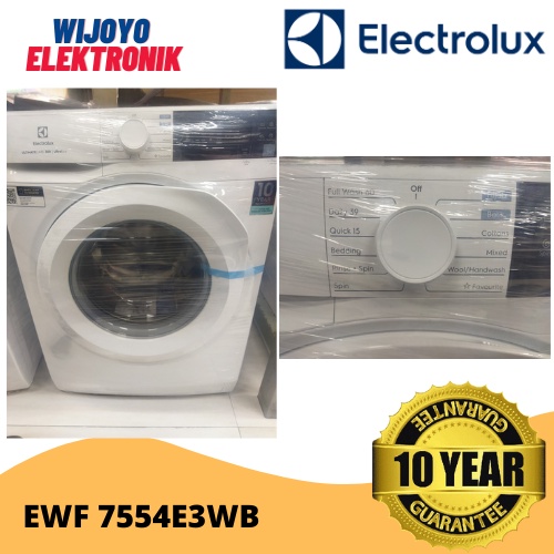 Mesin Cuci ELECTROLUX EWF7554E3WB/ EWF 7554 E3WB/ EWF7554 E3WB