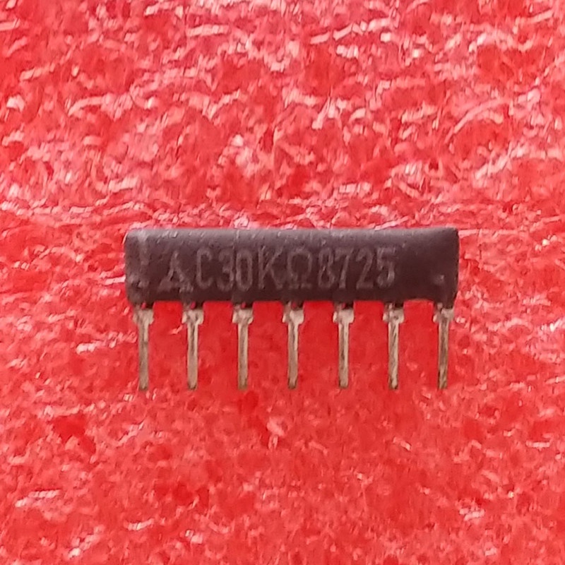 Resistor Array SIP7 7p 7 pin 30K