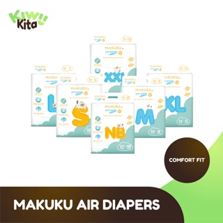 Image of MAKUKU SAP Diapers Comfort Fit / Popok bayi Tipis SAP anti gumpal cepat kering sekali pakai