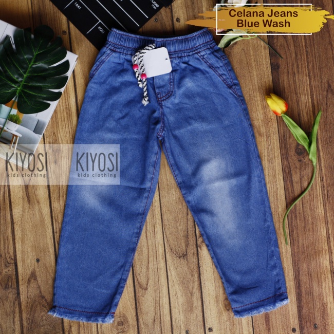 Celana Jeans POLOS PANJANG Anak Unisex