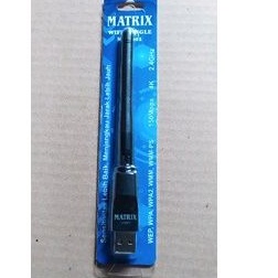 Matrix dongle penerima wifi setbox STB Set top box DVBT2 MT 7601 komputer laptop merk matrix apple b