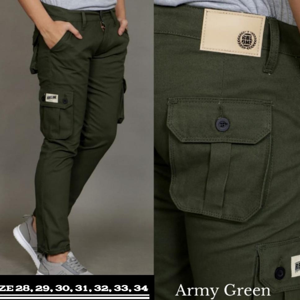 Terbaru Celana cargo panjang pria / celana cargo regular / celana pdl