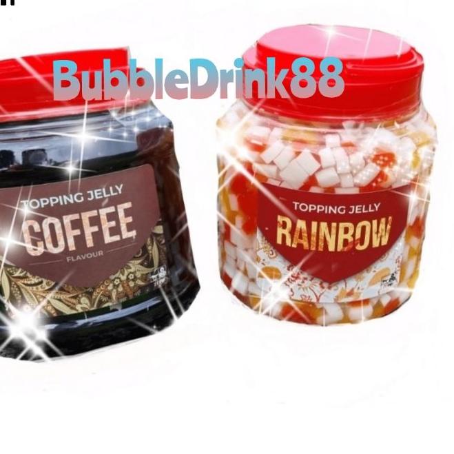 

♪ QQ Rainbow jelly QQ COFFEE JELLY premium itpin jelly 1.2kg Itpin ♙