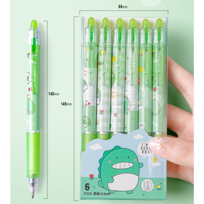 

BISA COD Pulpen bisa hapus set kartun, Erasable ballpoint, Pena penghapus