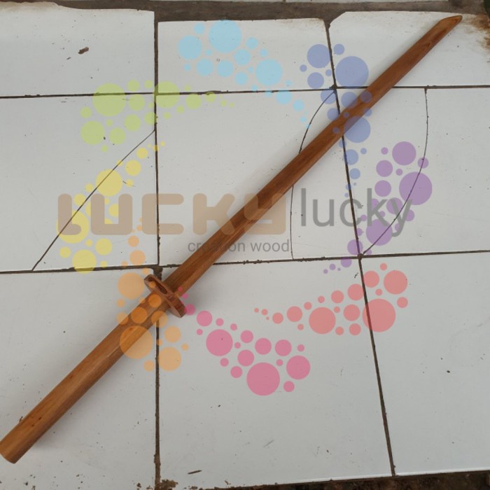 MAINAN PEDANG KAYU BOKEN LATIHAN 100cm