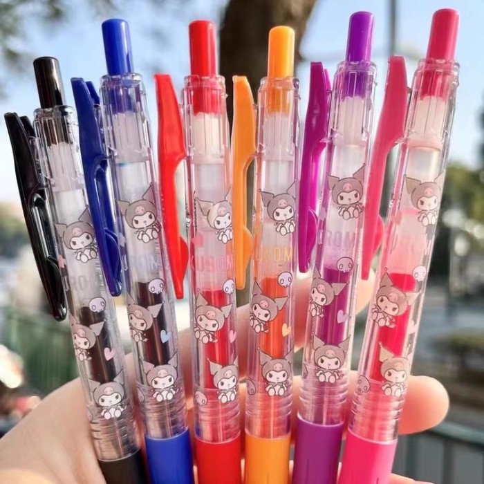 

BISA COD Zebra Sarasa Sanrio Kuromi Mischievous Gel Ink Pen Limited Edition