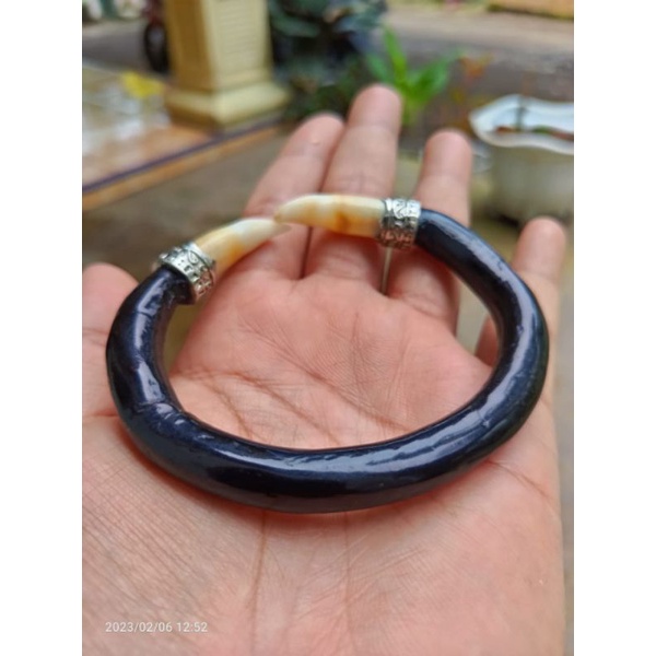 gelang tali arus hitam variasi tarbuy super