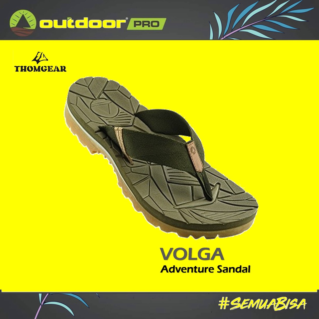 Thomgear Sandal Gunung Volga Jx Outdoor Pro Sandal Jepit Gunung Original